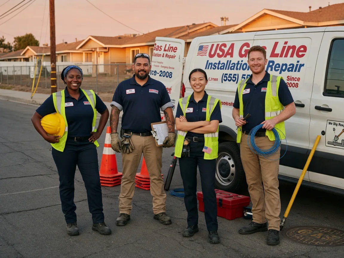Gas Line Installation company in Gonzales, CA